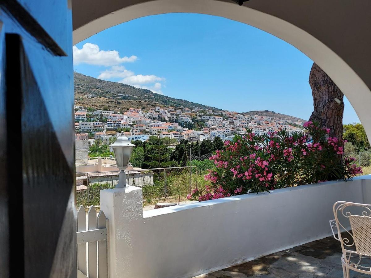 Villa Arni Andros - Βίλα Αρνη Batsíon Eksteriør bilde