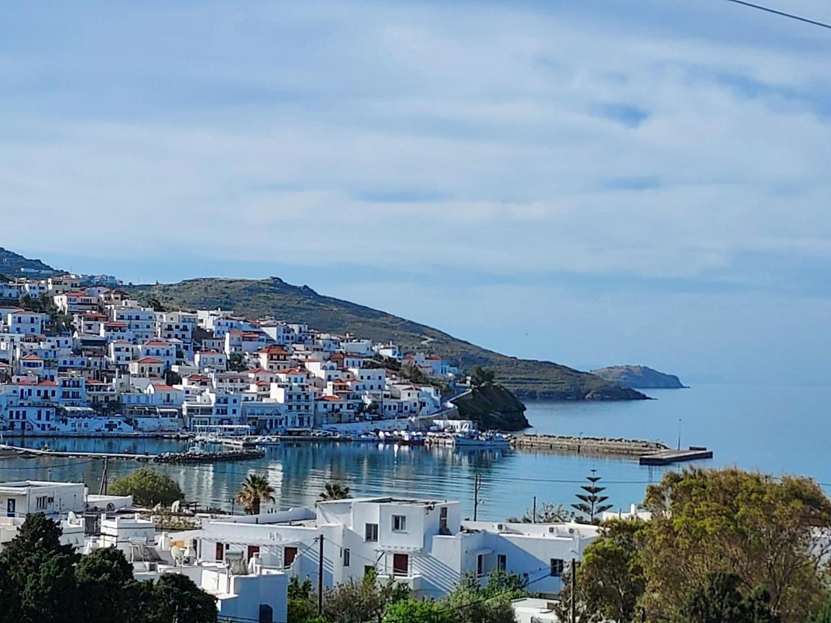 Villa Arni Andros - Βίλα Αρνη Batsíon Eksteriør bilde