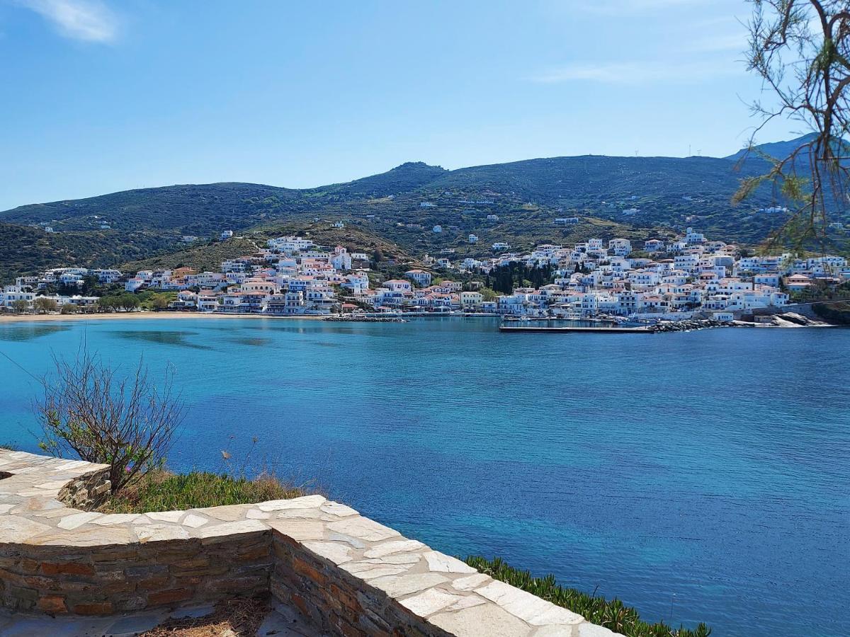 Villa Arni Andros - Βίλα Αρνη Batsíon Eksteriør bilde