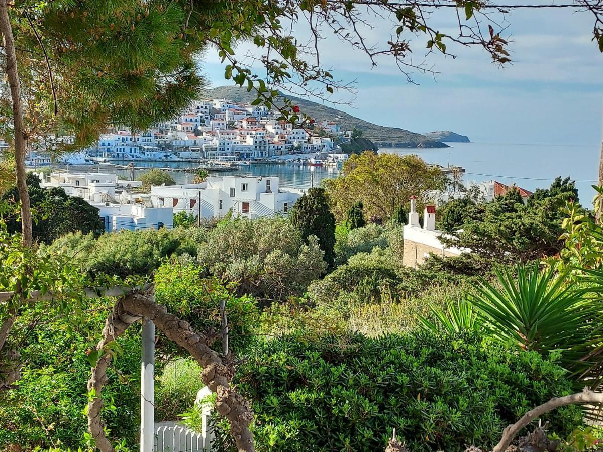 Villa Arni Andros - Βίλα Αρνη Batsíon Eksteriør bilde