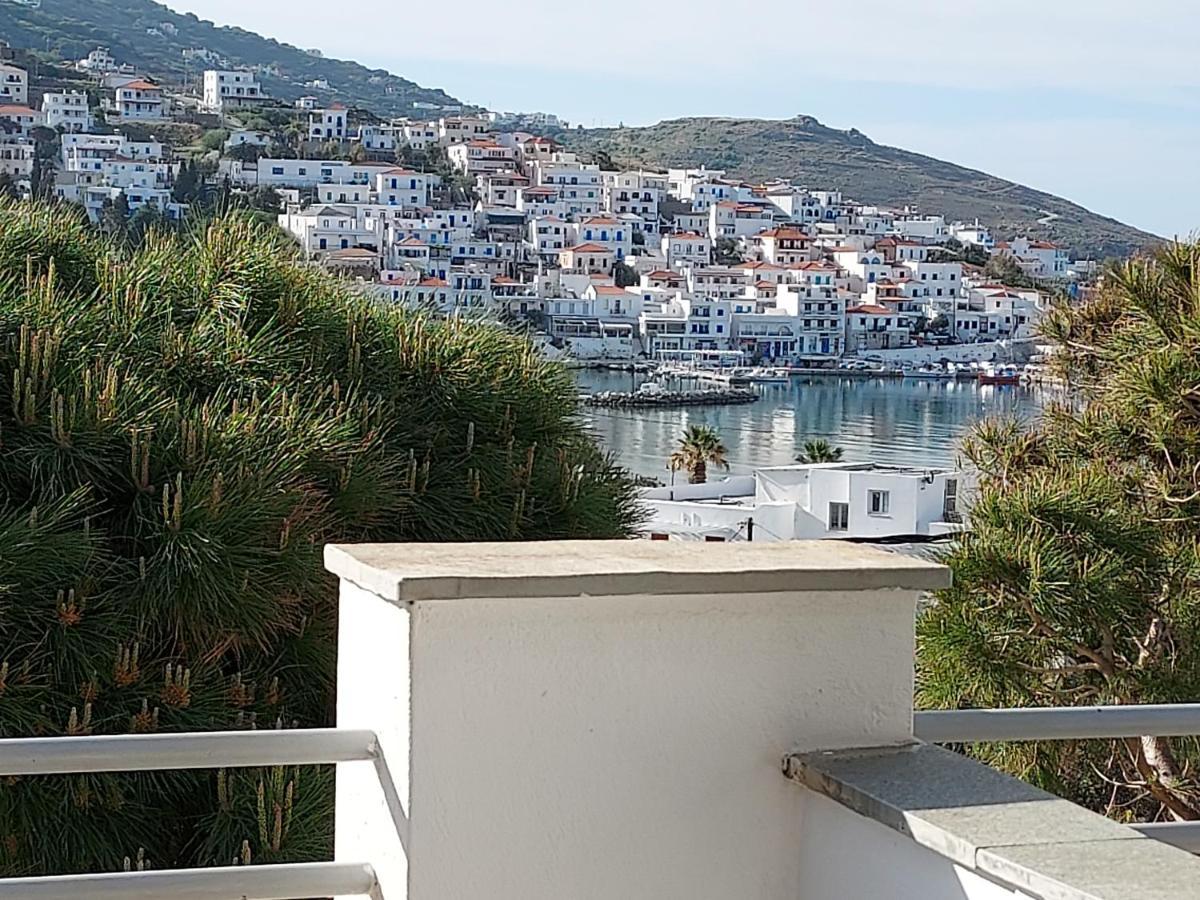 Villa Arni Andros - Βίλα Αρνη Batsíon Eksteriør bilde