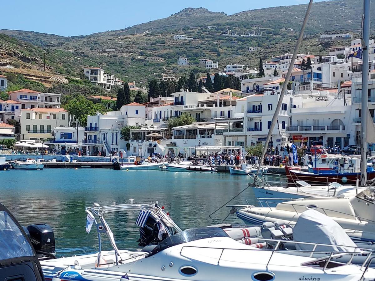 Villa Arni Andros - Βίλα Αρνη Batsíon Eksteriør bilde
