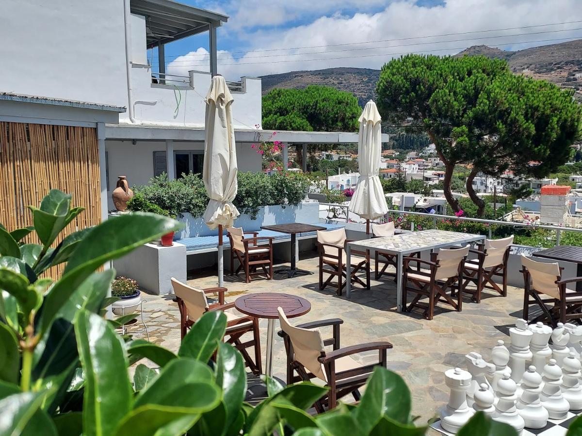 Villa Arni Andros - Βίλα Αρνη Batsíon Eksteriør bilde