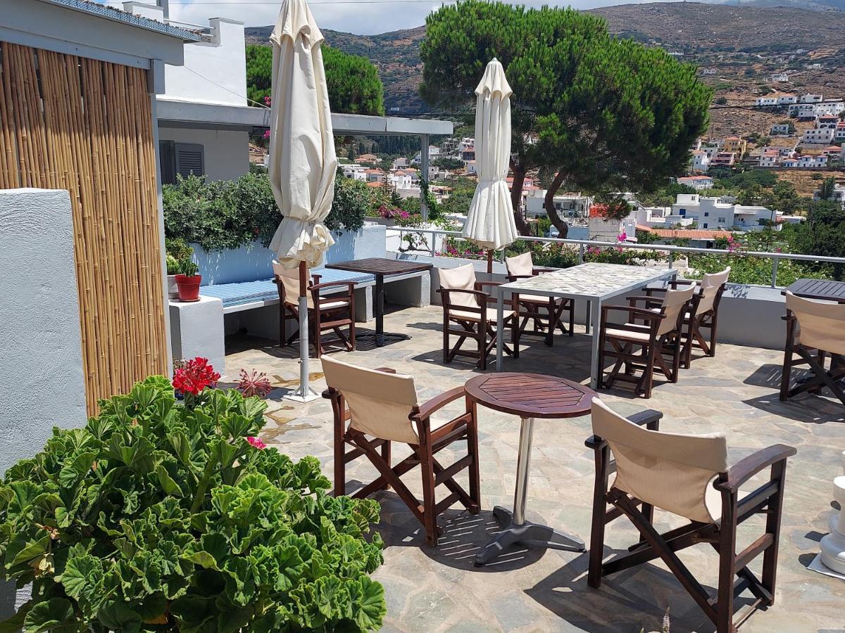 Villa Arni Andros - Βίλα Αρνη Batsíon Eksteriør bilde