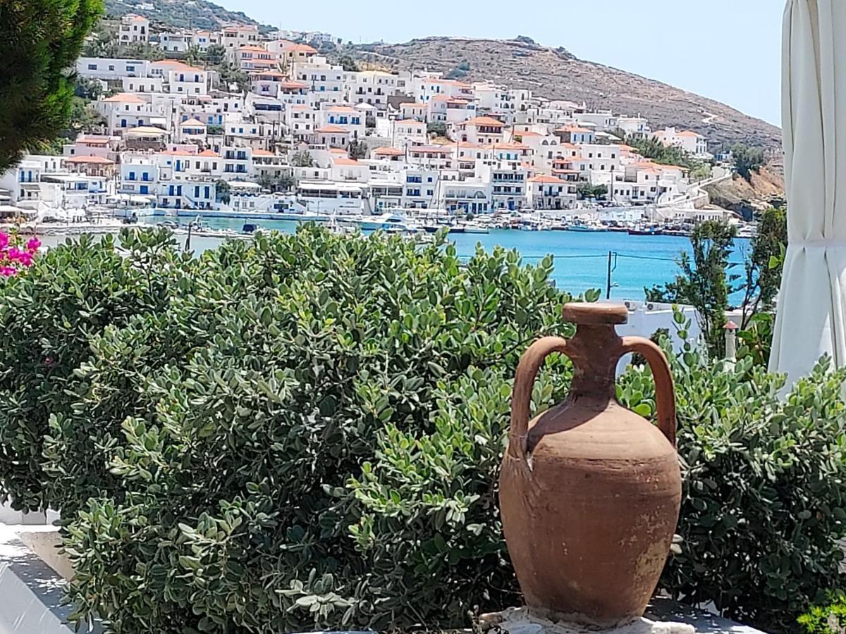 Villa Arni Andros - Βίλα Αρνη Batsíon Eksteriør bilde