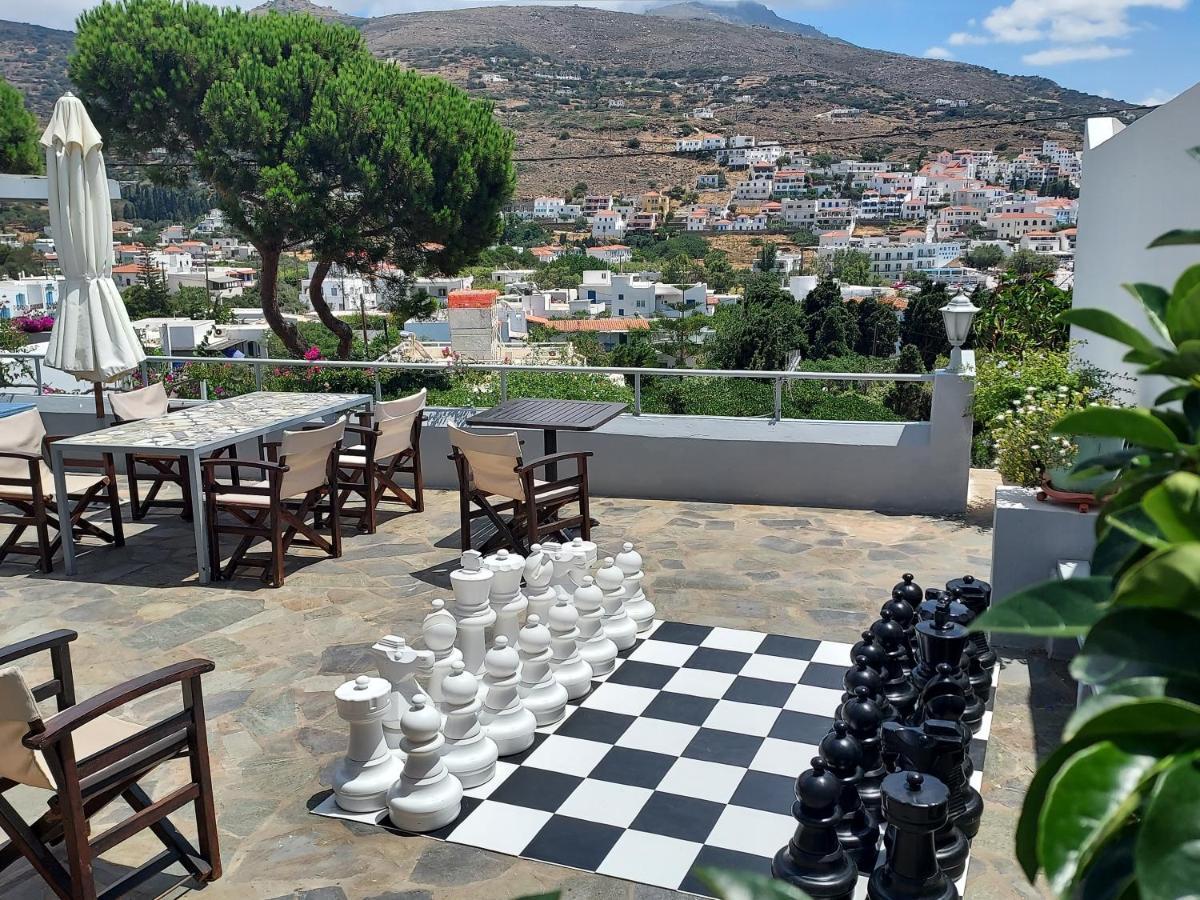 Villa Arni Andros - Βίλα Αρνη Batsíon Eksteriør bilde