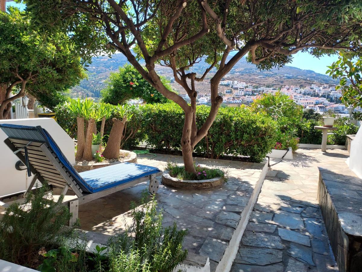 Villa Arni Andros - Βίλα Αρνη Batsíon Eksteriør bilde
