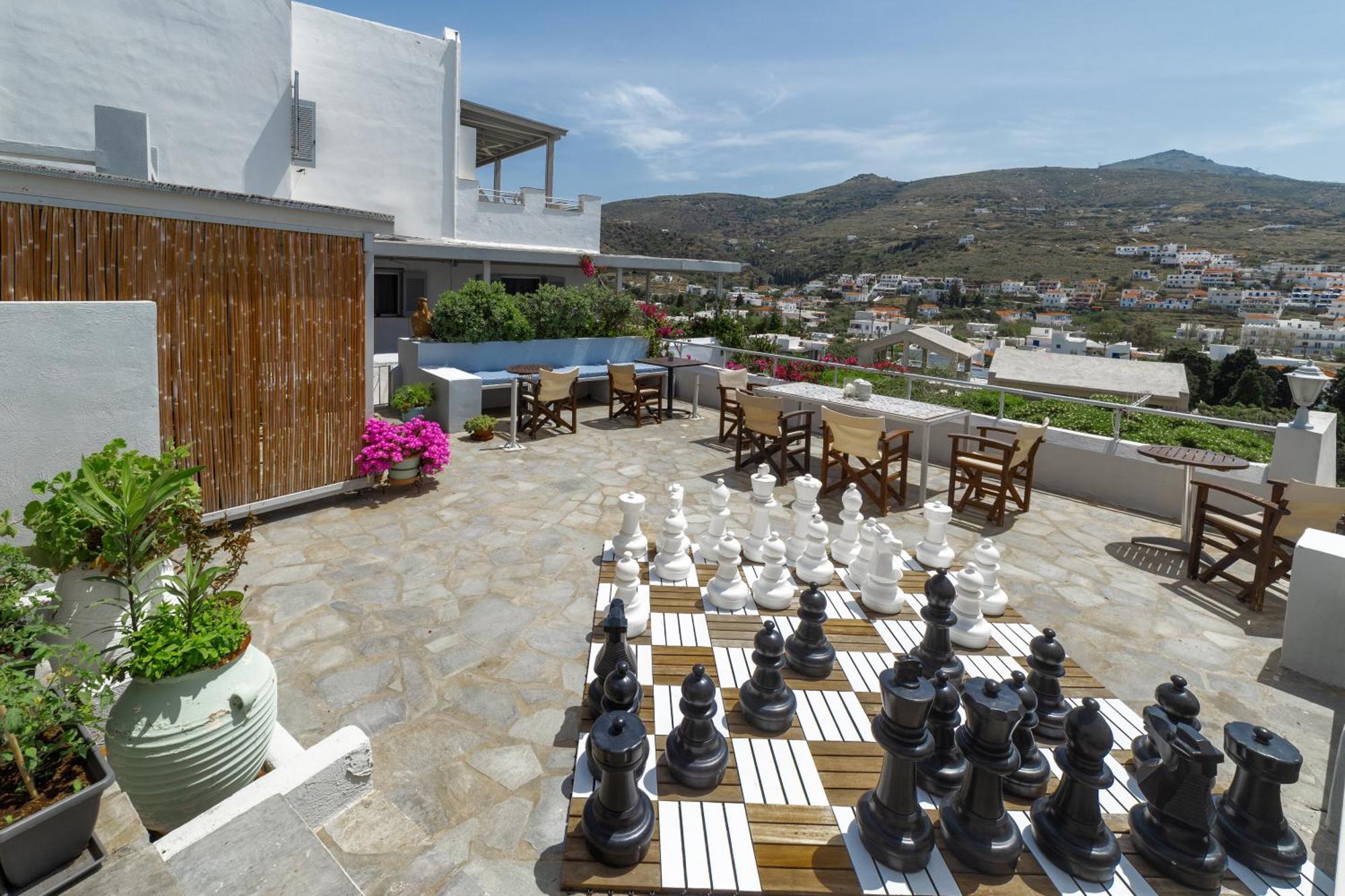 Villa Arni Andros - Βίλα Αρνη Batsíon Eksteriør bilde