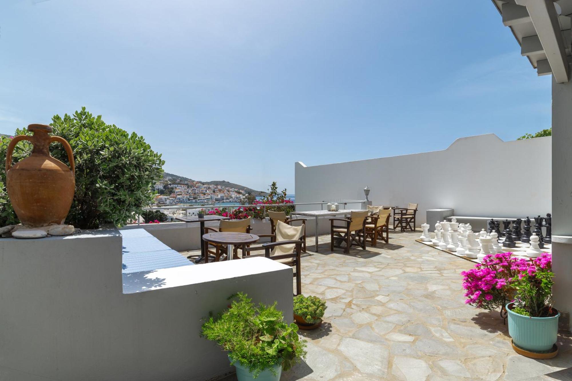 Villa Arni Andros - Βίλα Αρνη Batsíon Eksteriør bilde